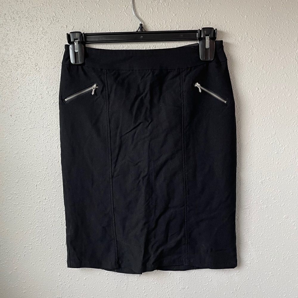NWT Sharagano Black Skirt Size 4